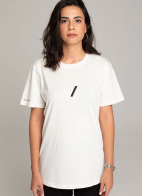 The Basic Collection Kadın - Tshirt Beyaz