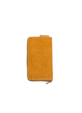 Zipped Wallet Saffron