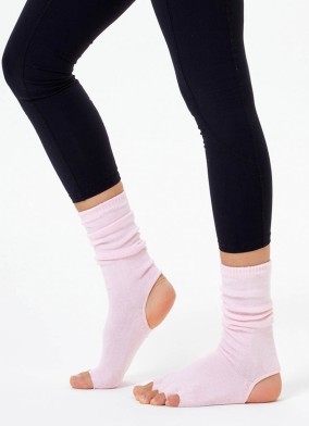 Pembe Bilekli Yoga & Pilates Çorabı