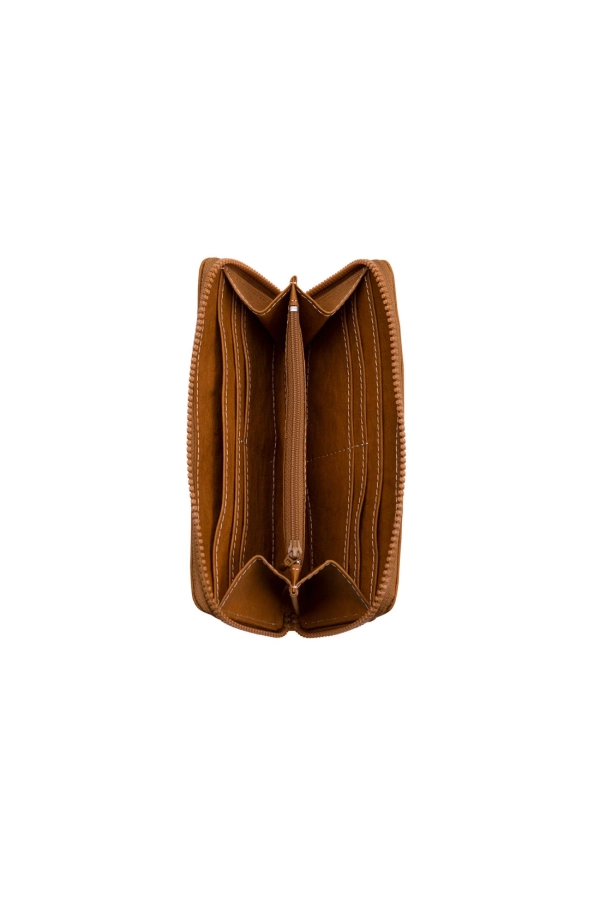 Zipped Wallet Saffron