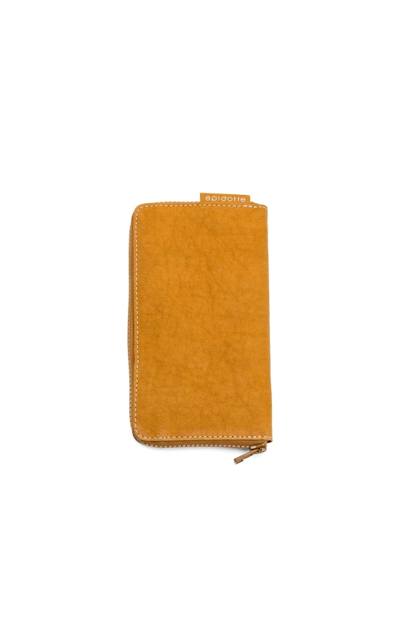 Zipped Wallet Saffron