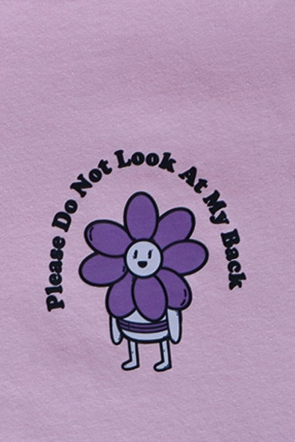 Buns & Flower Oversize Tişört