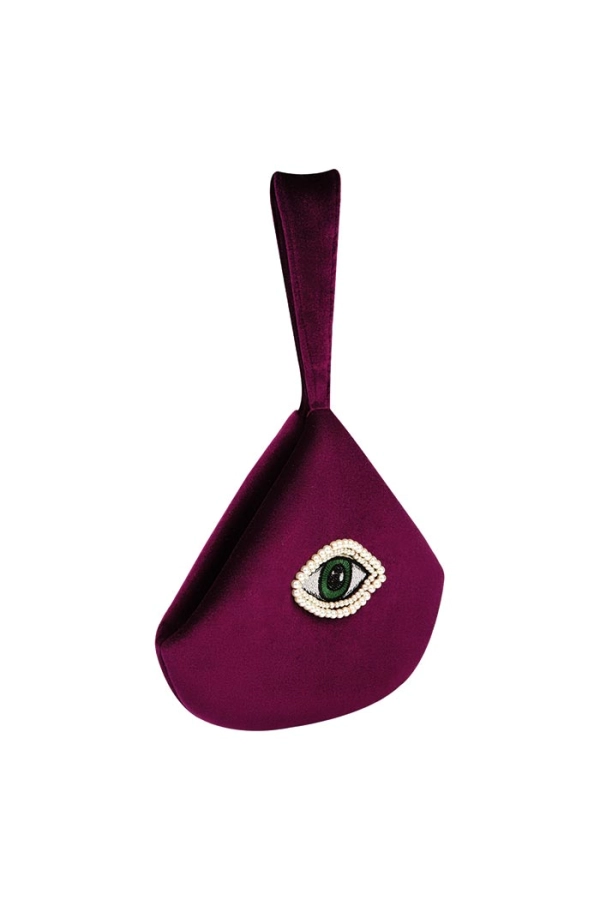Jeweled Eye Mini Çanta