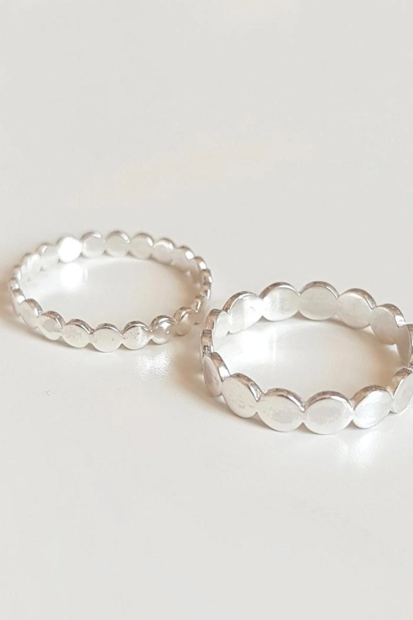 Dot Dot Dot X Gümüş Yüzük