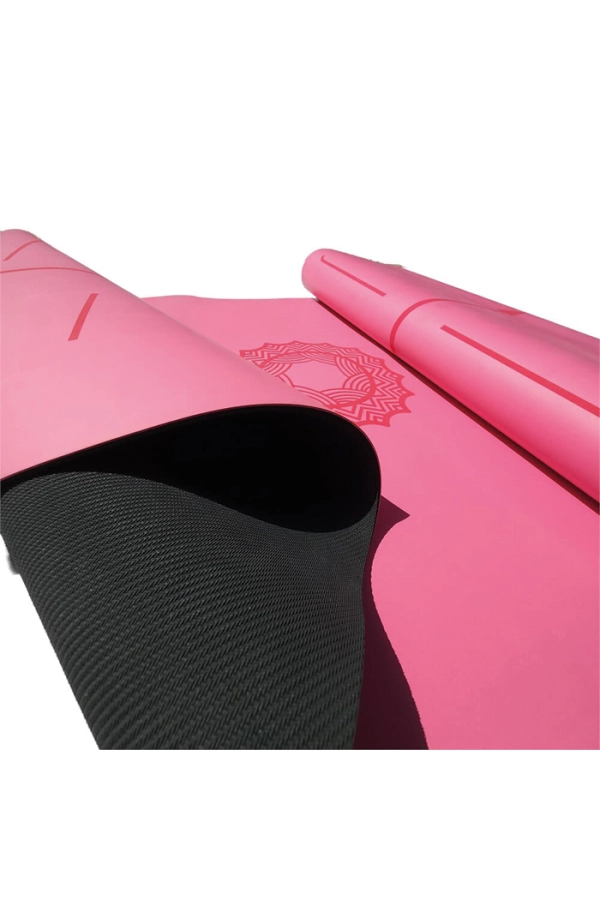 Focus Series 4.1 mm Pembe Doğal Kauçuk Kaydırmaz Yoga Matı