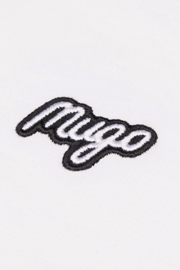 MUGO Basic Unisex Beyaz T-shirt