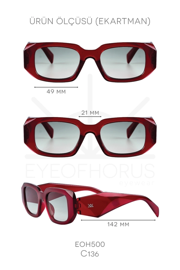 EOH500 C136 BORDO KADIN GÜNEŞ GÖZLÜK