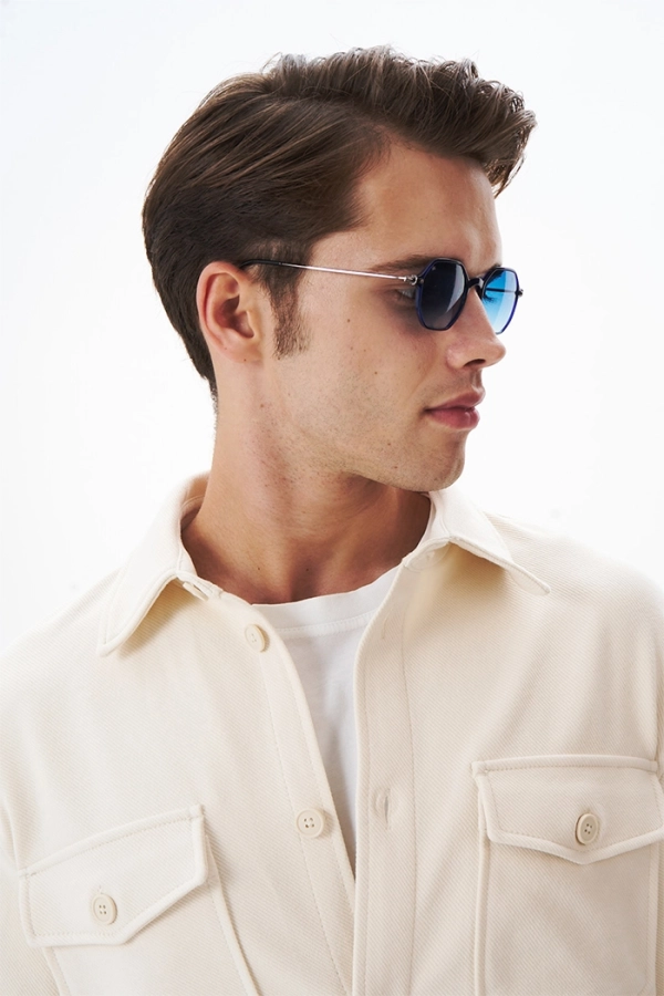 EOH514 C3 Lacivert Unisex Güneş Gözlük