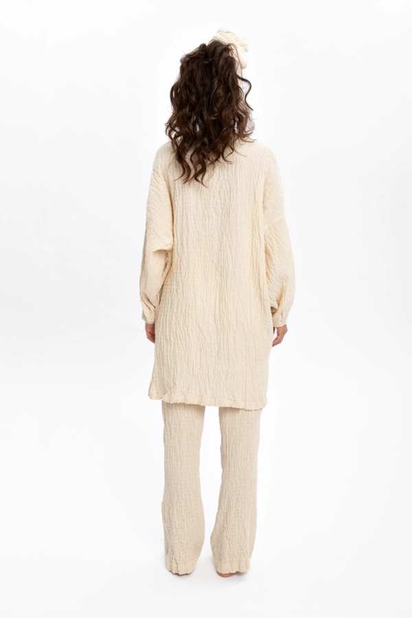 Blaze Naturel Bürümcüklü Tunik