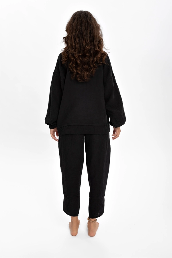 Holly Siyah Sweatshirt