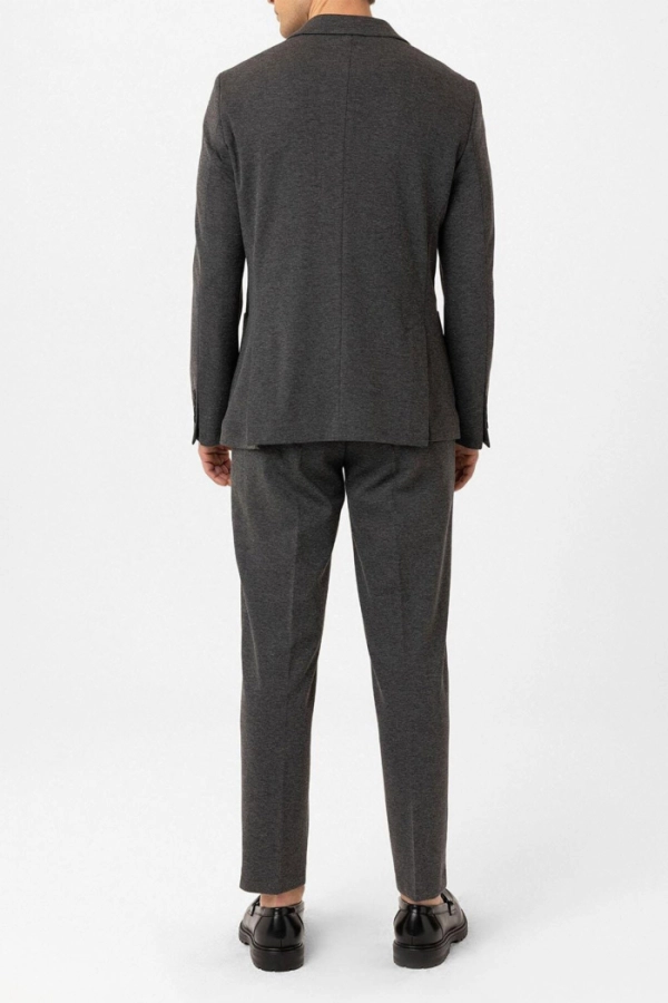 Antrasi̇t Renk Slim Fit Erkek Ceket