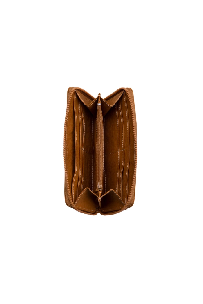 Zipped Wallet Saffron