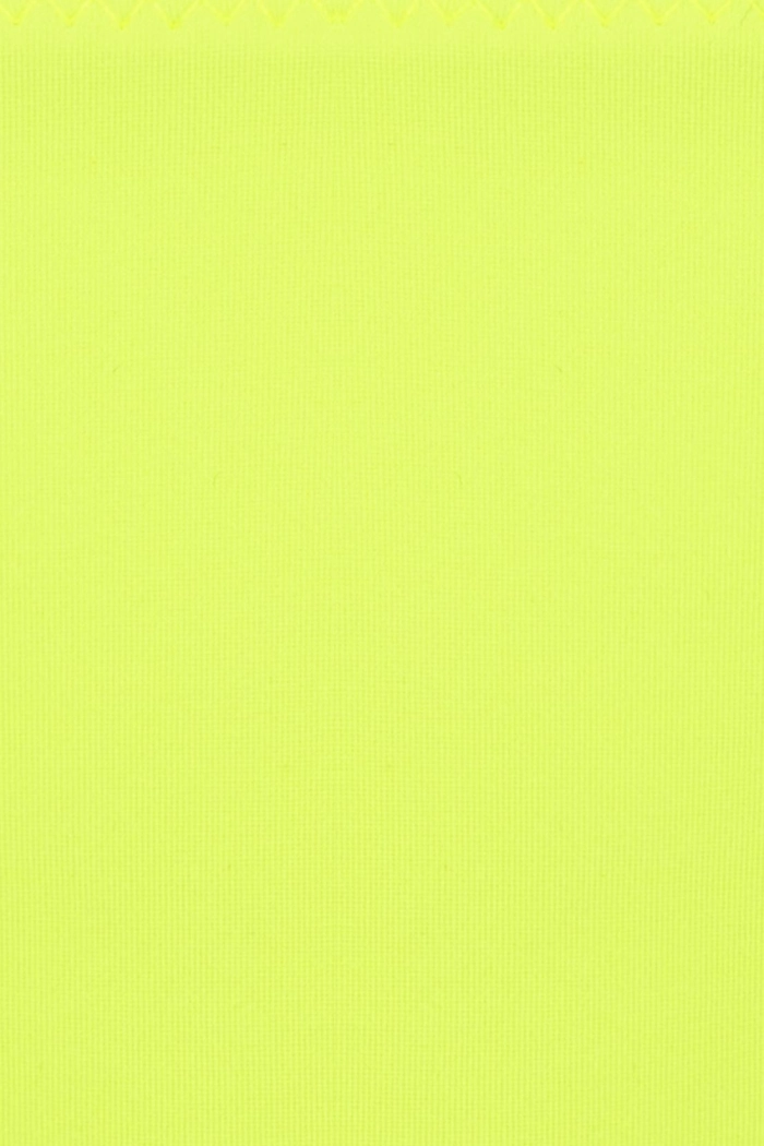 Neon Yeşil Belden Bağcıklı Üçgen Bikini Takımı