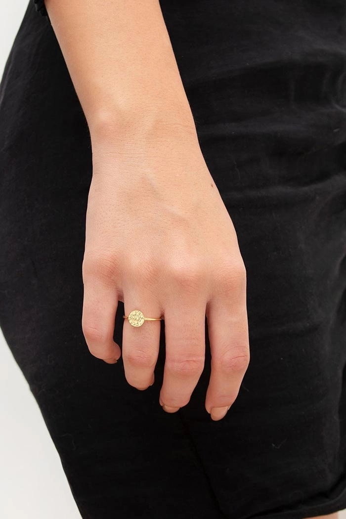 Diamond O Gold Yüzük