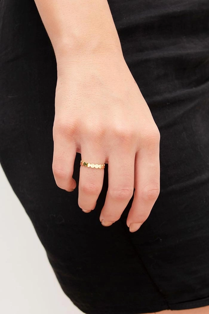 Dot Dot Dot X Gold Yüzük