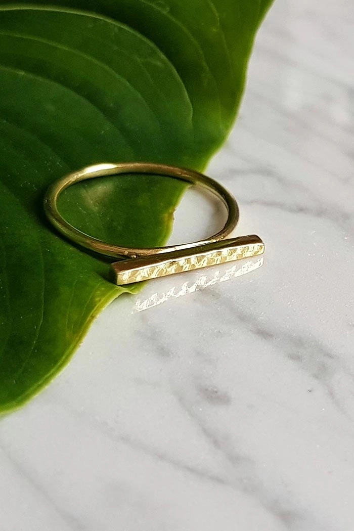 Line Gümüş Yüzük