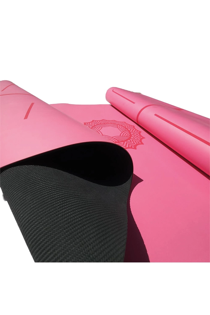 Focus Series 4.1 mm Pembe Doğal Kauçuk Kaydırmaz Yoga Matı
