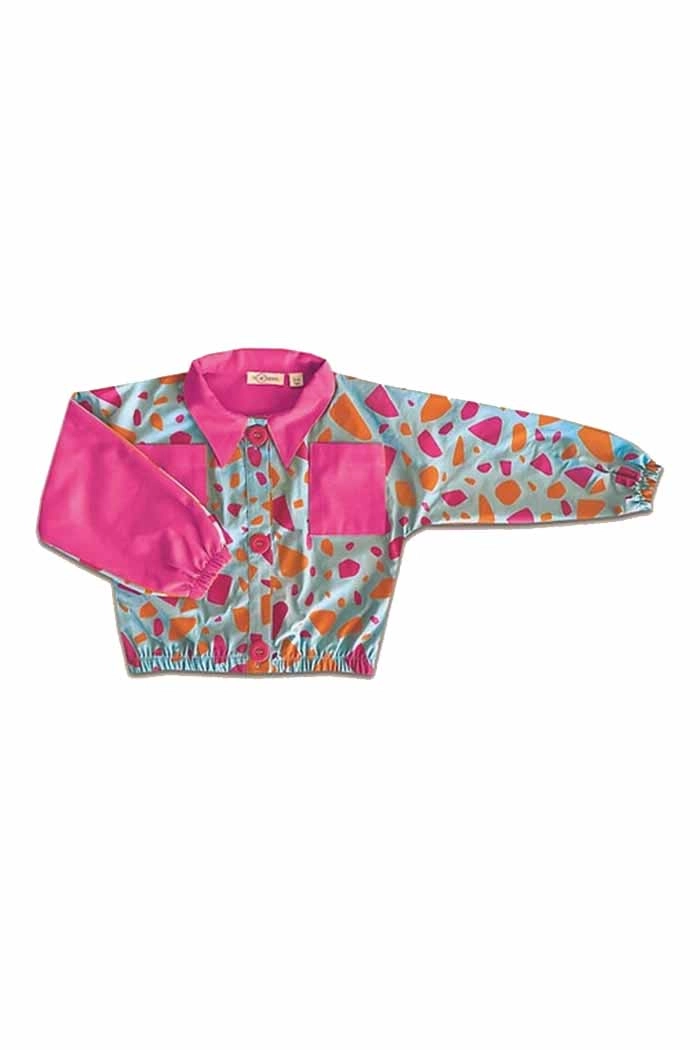Florence Unisex Pembe Çocuk Ceket