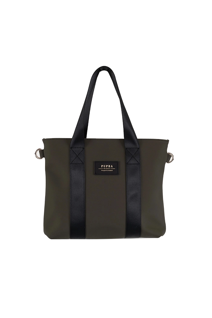 YAGA TOTE BAG - PU HAKİ