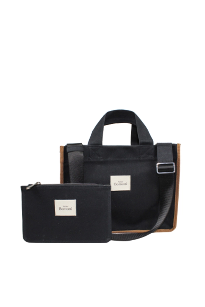 Hishi Rj Tote Bag Black Mumlu Çanta