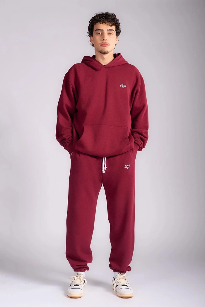 MUGO Bordo Basic Unisex Hoodie