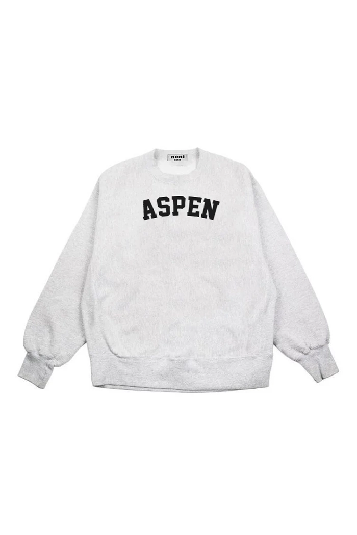 Aspen Gray Crewneck Sweatshirt