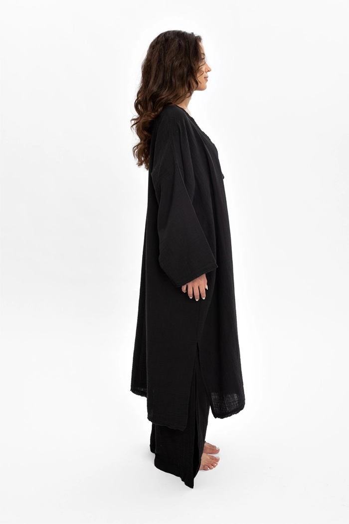 Holly Siyah Kimono