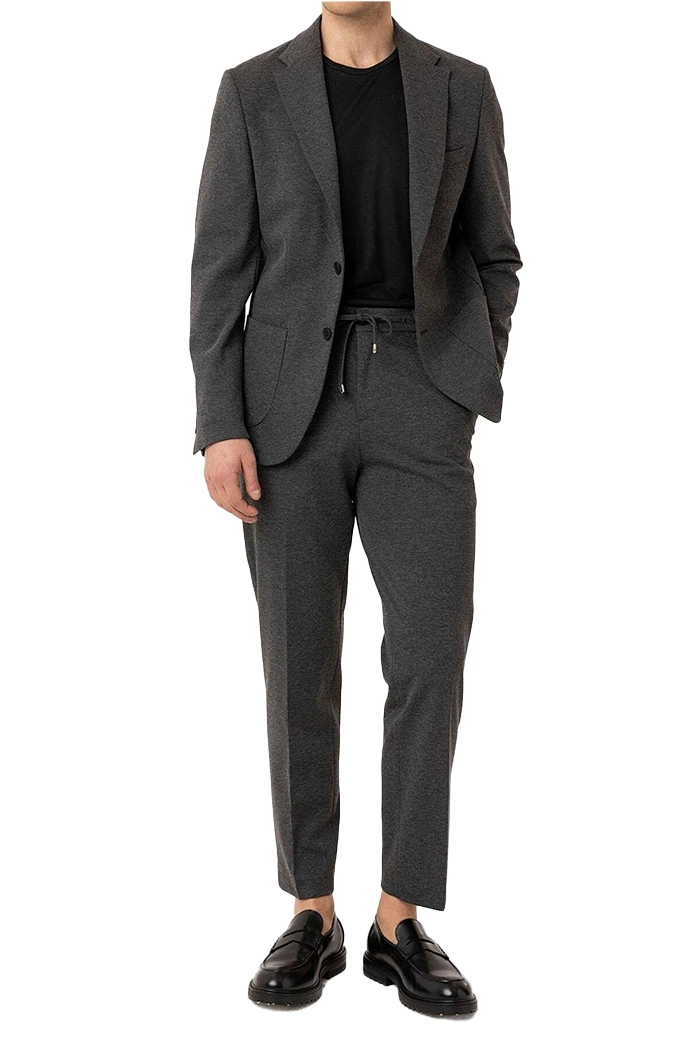 Antrasi̇t Renk Slim Fit Erkek Ceket