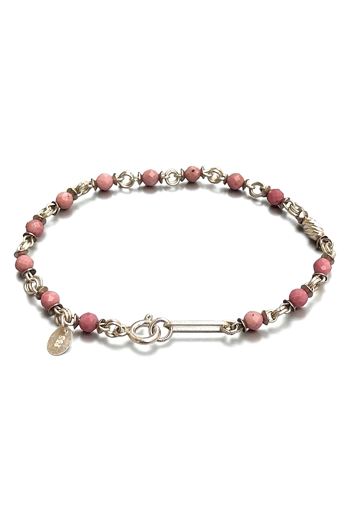 Quavo Silver & Pink – Bileklik