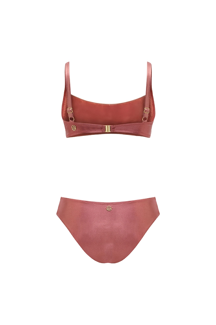 Avenira Lumirose Shiny Atlet Bikini Takımı